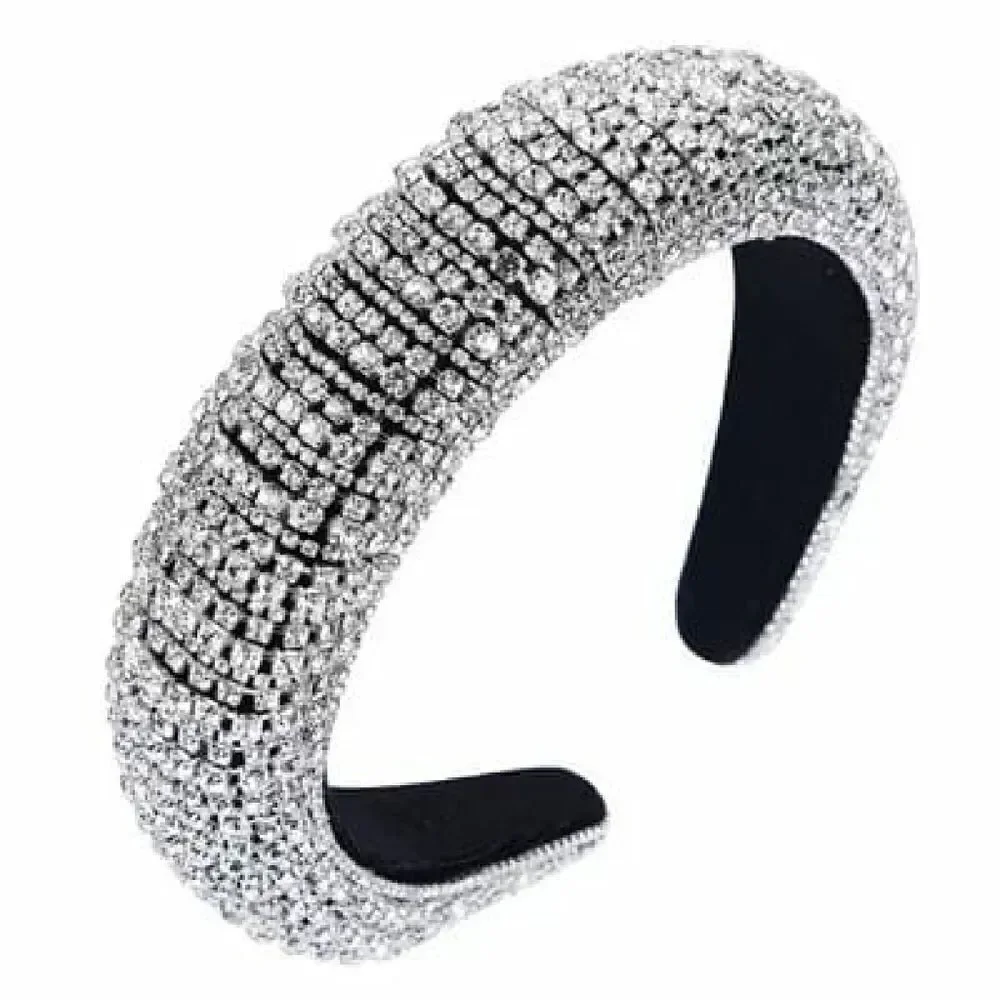 Rhinstone Headband- 6 colors available